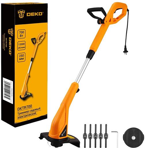 Триммер садовый электрический DEKO DKTR700 фото 6