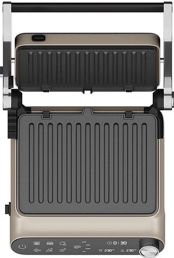 Электрогриль Редмонд SteakMaster GM303 2200Вт бежевый фото 2