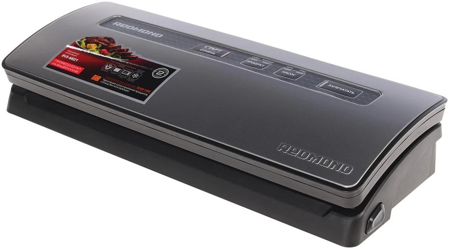Вакуумный упаковщик Редмонд RVS-M021 120Вт серый/черный фото 1