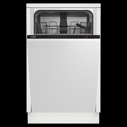 Встраиваемая посудомоечная машина Beko BDIS15961 45 СМ 9 комплектов посуды, 5 программ мойки, уровень шума 55 дБ, стандартный мотор, частичная защита от протечек Overflow Safety, функция Таблетка, половинная загрузка, кнопочное управление - фото 1