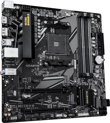 Материнская плата Gigabyte B550M DS3H R2 Soc-AM4 AMD B550 4xDDR4 mATX AC`97 8ch(7.1) GbLAN RAID+HDMI+DP фото 3