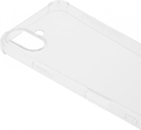 Чехол (клип-кейс) BoraSCO для Apple iPhone 16 Plus Bumper Case прозрачный (73520) фото 4