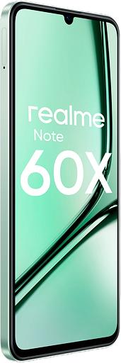 Смартфон Realme RMX3938 Note 60х 128Gb 4Gb зеленый моноблок 3G 4G 2Sim 6.74" 720x1600 Android 14 8Mpix 802.11 a/b/g/n/ac GPS GSM900/1800 GSM1900 A-GPS microSD max2048Gb фото 6