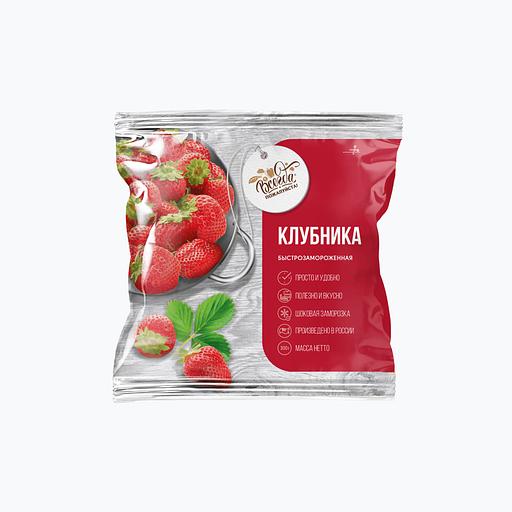 Клубника в ПЭТ пакете «Всегда пожалуйста» 300г Опт фото 1