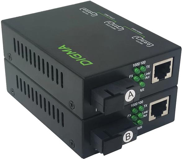 Медиаконвертер Digma DMC-1G53-20BL фото 3