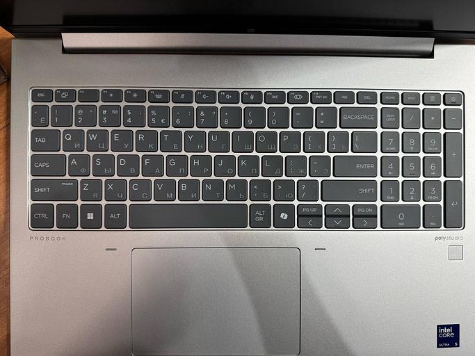 Ноутбук HP ProBook 460 G11 серебристый 16" FHD IPS, Intel Core Ultra 5 125U, 8Gb, 512Gb SSD, no OS фото 2