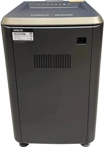 Шредер Office Kit SA200M1,9х10 черный/серый с автоподачей (секр.P-5) фрагменты 220лист. 40лтр. скобы пл.карты фото 3