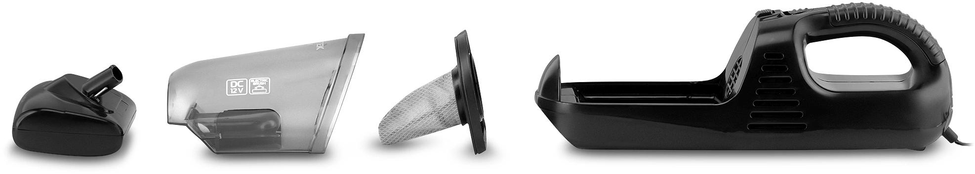 Пылесос Автомобильный Vitek VT-1850 черный фото 3