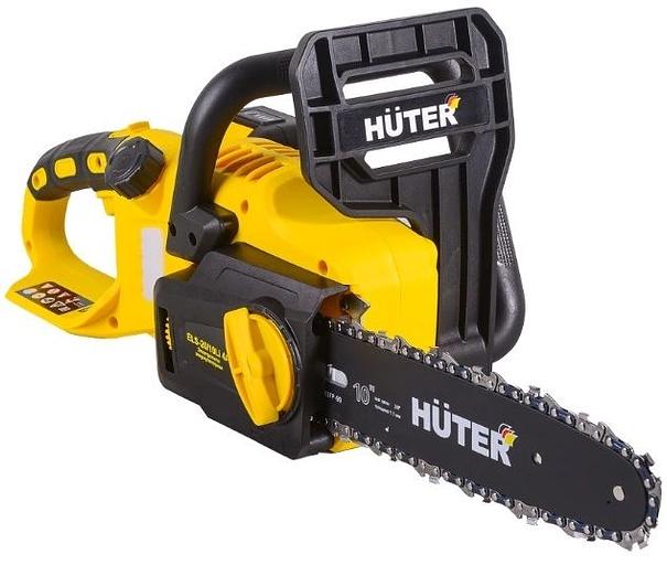 Цепная пила Huter ELS-20/10Li 4A дл.шины:10" (25cm) 1аккум. 4Ач ЗУ (70/10/54) фото 2