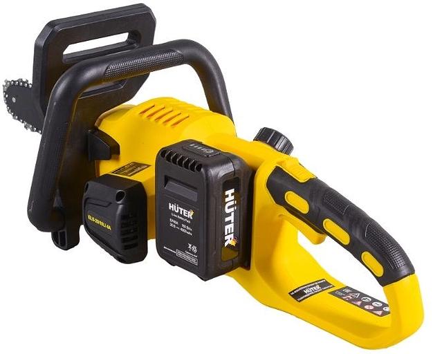 Цепная пила Huter ELS-20/10Li 4A дл.шины:10" (25cm) 1аккум. 4Ач ЗУ (70/10/54) фото 5