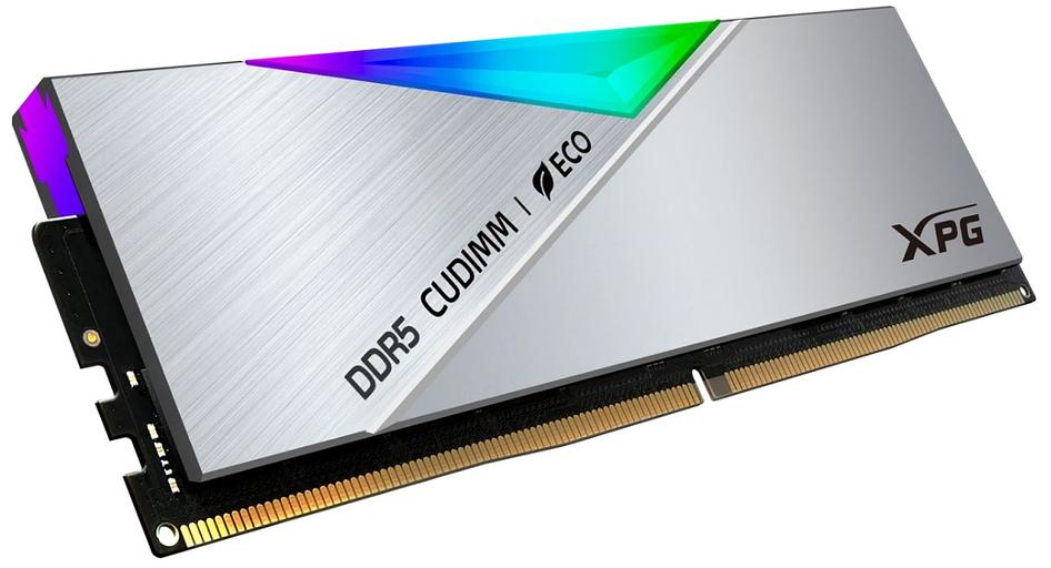 Модуль памяти ADATA CUDIMM DDR5-8400 48GB (24GBx2) RGB AX5CU8400C4024G-DCLACRSG фото 2