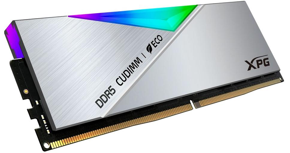 Модуль памяти ADATA CUDIMM DDR5-8800 48GB (24GBx2) RGB AX5CU8800C4224G-DCLACRSG фото 2
