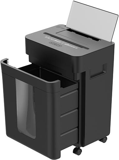 Шредер Cactus CS-SH-D8 с автоподачей (секр.P-4) фрагменты 150лист. 24лтр. скобы пл.карты фото 2