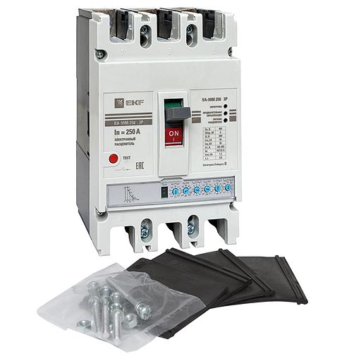 Выключатель автоматический ВА-99М 250/250А 3P 50кА с электронным расцепителем EKF PROxima фото 2