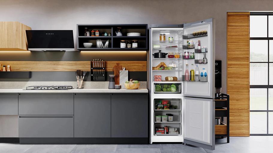 Холодильник Hotpoint HT 6200 S 2-хкамерн. серебристый мат. фото 6