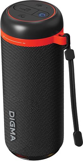 Колонка порт. Digma D-PS1521 черный 16W 2.0 BT 10м 1800mAh (PS1521B) фото 2