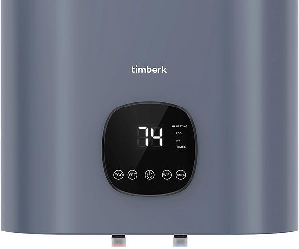 Водонагреватель Timberk Home Intellect TWS E50 N61 V WF 2кВт 50л электрический настенный/серый фото 9