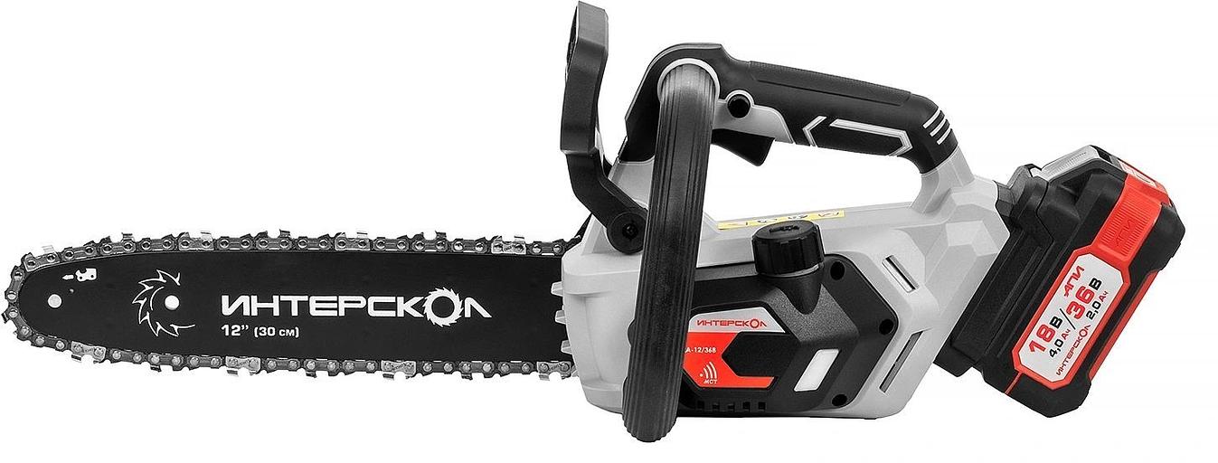 Цепная пила Интерскол ПЦА-12/36В дл.шины:12" (30cm) (824.0.0.70) фото 1