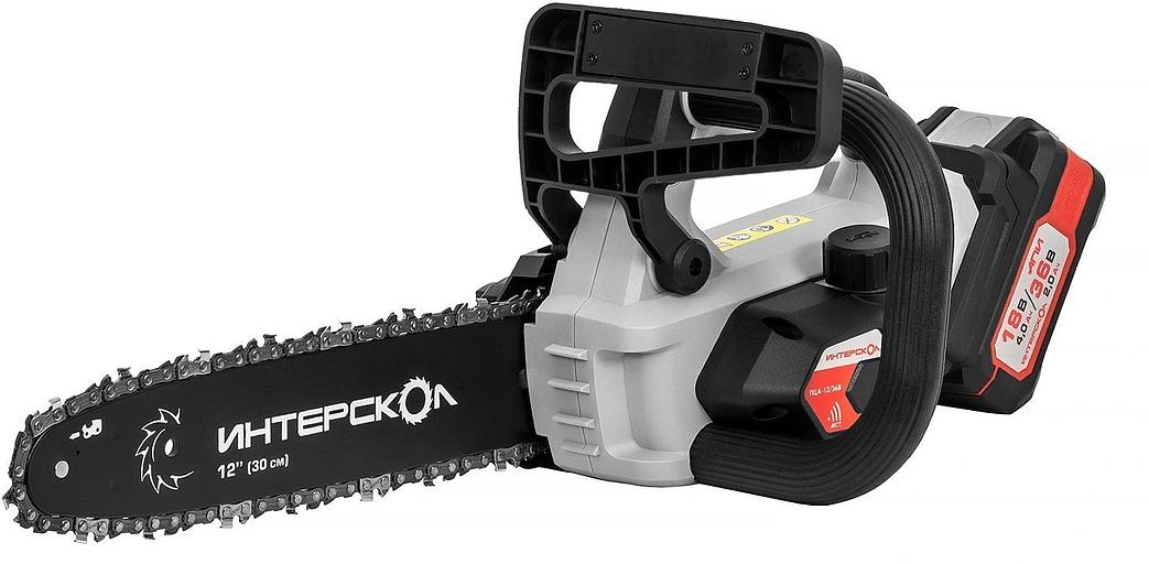 Цепная пила Интерскол ПЦА-12/36В дл.шины:12" (30cm) (824.0.0.70) фото 4