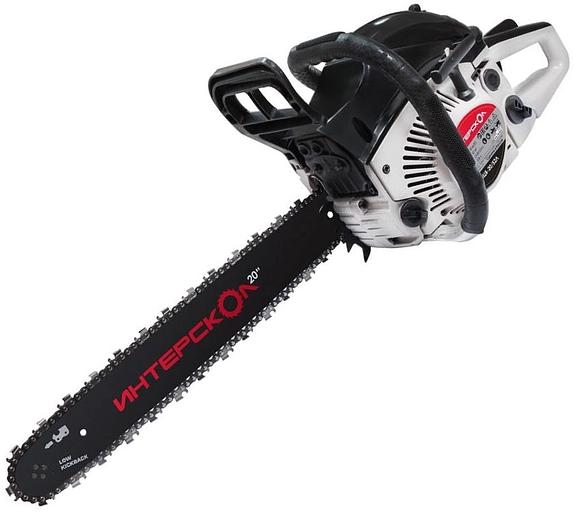 Бензопила Интерскол ЦБ-20/52Л 2400Вт 3.3л.с. дл.шины:20" (50cm) (446.1.0.40) фото 1