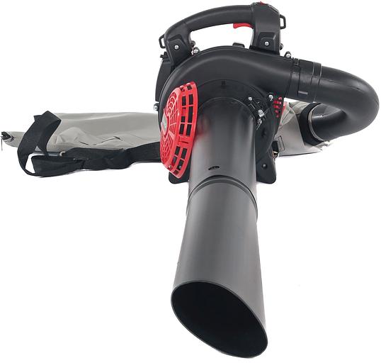 Воздуходувка-пылесос Интерскол ВБ 28П черный/красный фото 2