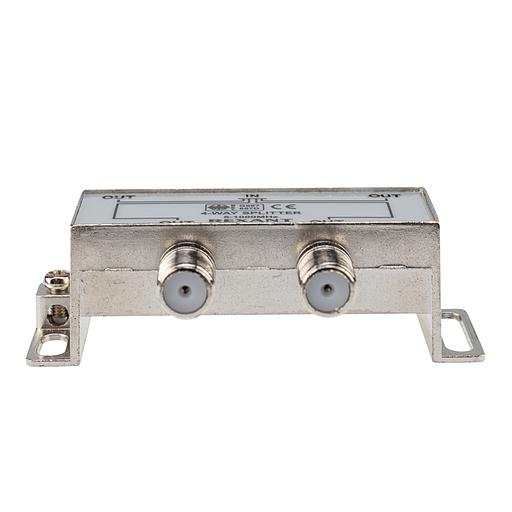 Делитель ТВ х 4 под F разъём 5-1000 МГц, фото 3