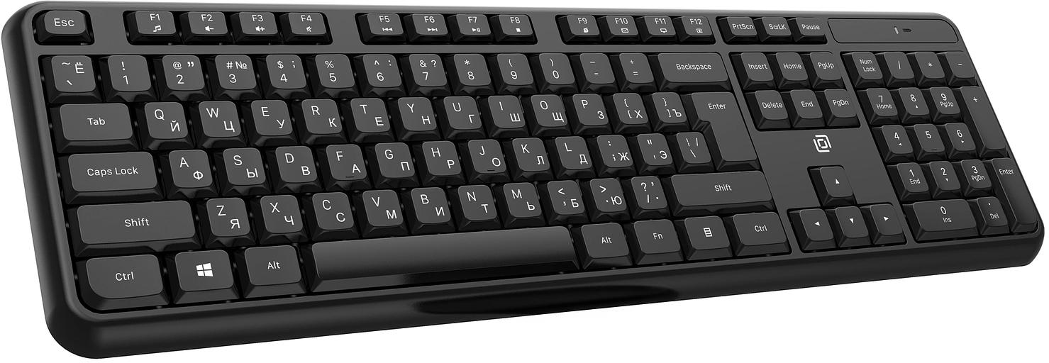 Клавиатура Оклик K888W черный USB беспроводная Multimedia (2066181) фото 6