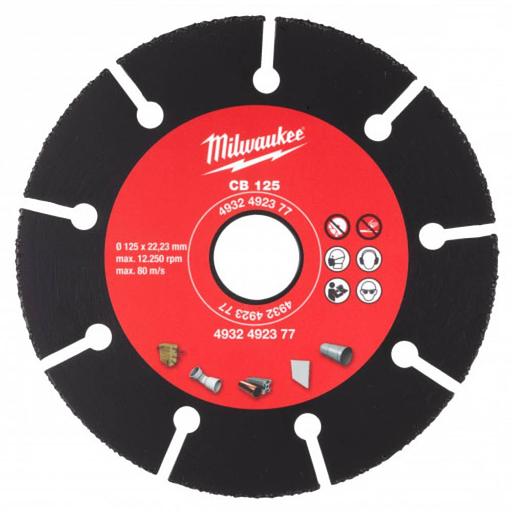Пильный диск Milwaukee CB-125мм (4932492377) фото 1