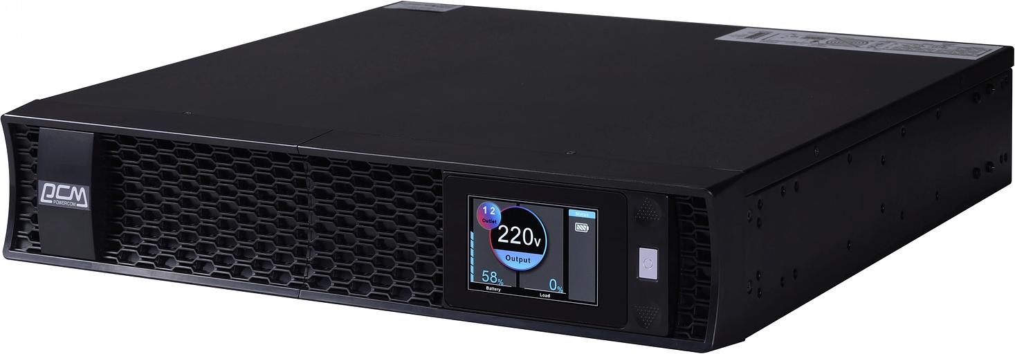 Источник бесперебойного питания Powercom Next, On-Line, 1000VA/1000W, Rack/Tower, 8*IEC320-C13, LCD, Serial+USB, SmartSlot, подкл. доп. Батарей (2027157) фото 5
