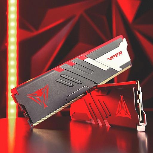 Оперативная память Patriot Memory Viper Venom RGB, DDR5, 48GB (2x24GB), 6000 MHz, CL30, с радиатором, RGB, серебристый/чёрный фото 10