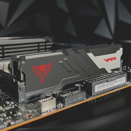 Оперативная память Patriot Memory Viper Venom, DDR5, 48GB (2x24GB), 6000 MHz, CL30, с радиатором, нет, чёрный фото 6