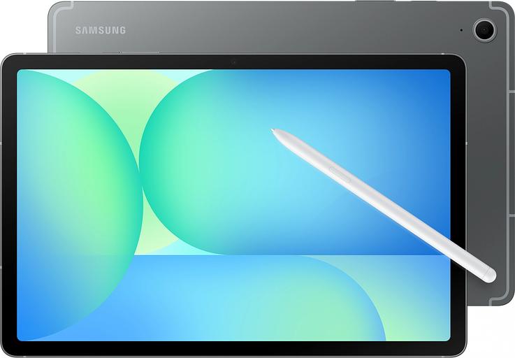 Планшет Samsung Galaxy Tab S10 FE 1580 (2.9) 8C RAM12Gb ROM256Gb 10.9" TFT 2304x1440 5G 1Sim eSIM Android 15 серый 13Mpix 12Mpix BT WiFi microSD 1Tb 8000mAh фото 1