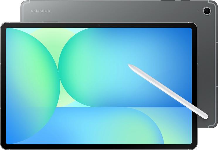 Планшет Samsung Galaxy Tab S10 FE+ 1580 (2.9) 8C RAM12Gb ROM256Gb 13.1" TFT 2880x1800 5G 1Sim eSIM Android 15 серый 13Mpix 12Mpix BT WiFi microSD 1Tb 10090mAh фото 1