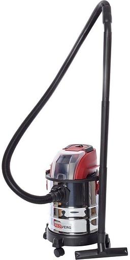 Строительный пылесос RedVerg RD-VC18/U 400Вт (уборка: сухая/сбор воды) черный фото 1
