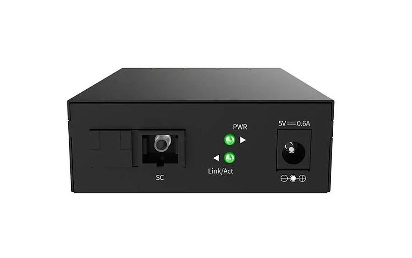 Tenda TFC304B Медиаконвертер, RJ-45 4x1000 Мбит/с, SC, до 3 км фото 2