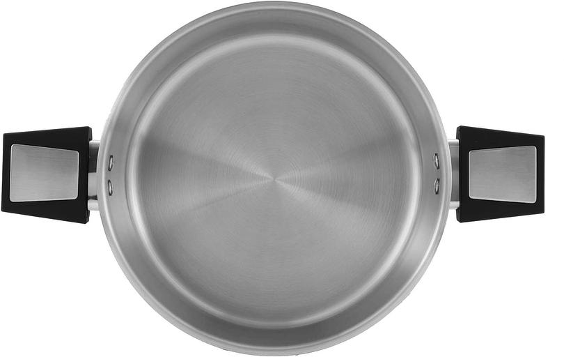 Кастрюля Rondell Blitz RDS-1890 5.2л. d=24см (с крышкой) стальной фото 3