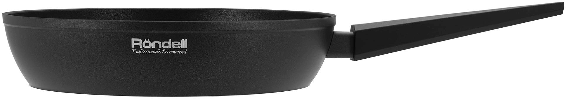 Сковорода Rondell Blitz RDA-1913 круглая 26см покрытие: Xylan Plus ручка несъемная (без крышки) черный фото 4