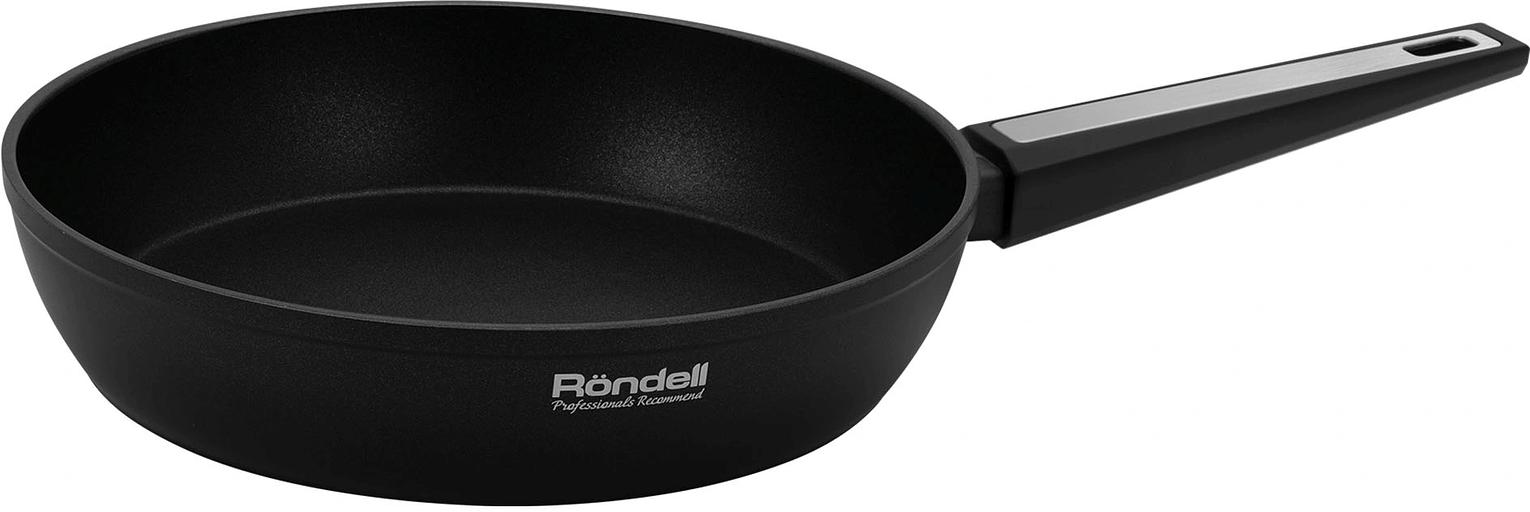 Сковорода Rondell Blitz RDA-1914 круглая 28см покрытие: Xylan Plus ручка несъемная (без крышки) черный фото 1