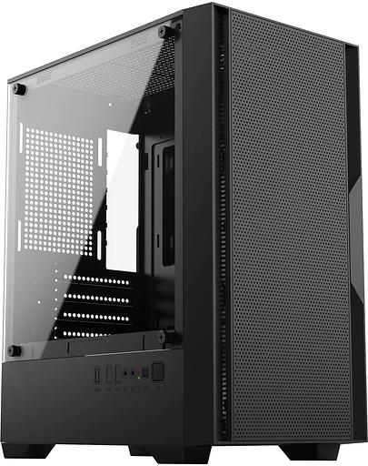 Корпус Оклик OCC-MN307 черный без БП mATX 8x120mm 2xUSB2.0 1xUSB3.0 audio bott PSU фото 2