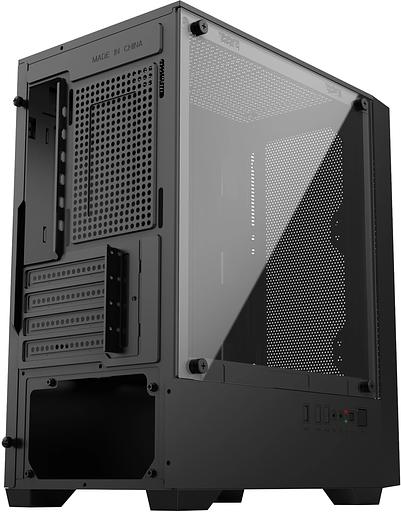 Корпус Оклик OCC-MN307 черный без БП mATX 8x120mm 2xUSB2.0 1xUSB3.0 audio bott PSU фото 5