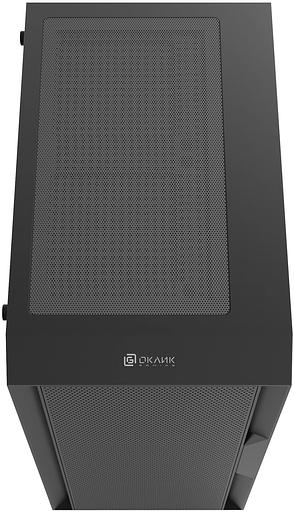 Корпус Оклик OCC-MN307 черный без БП mATX 8x120mm 2xUSB2.0 1xUSB3.0 audio bott PSU фото 7