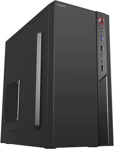 Корпус Digma DCC-MN306 черный без БП mATX 1x80mm 1x92mm 2x120mm 2xUSB2.0 1xUSB3.0 audio фото 1