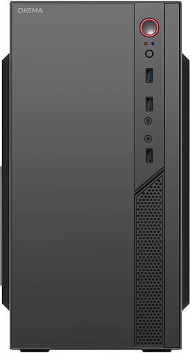 Корпус Digma DCC-MN306 черный без БП mATX 1x80mm 1x92mm 2x120mm 2xUSB2.0 1xUSB3.0 audio фото 4