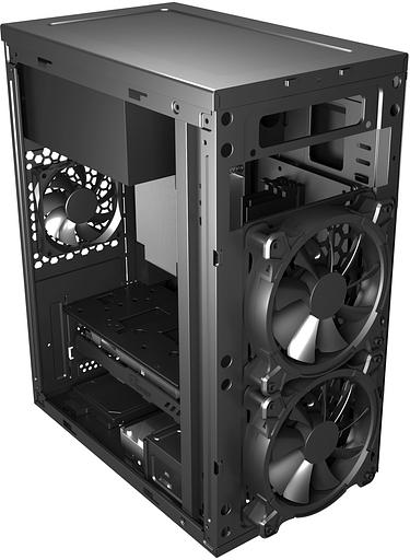 Корпус Digma DCC-MN306 черный без БП mATX 1x80mm 1x92mm 2x120mm 2xUSB2.0 1xUSB3.0 audio фото 6