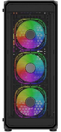 Корпус Bloody BD-CC114F черный без БП ATX 4x120mm 1xUSB2.0 1xUSB3.0 audio bott PSU фото 3