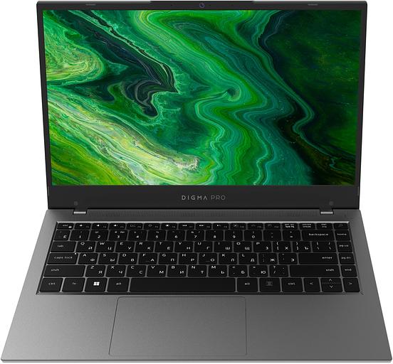 Ноутбук Digma Pro Fortis M Core i5 1334U 16Gb SSD512Gb Intel Iris Xe graphics 14.1" IPS FHD (1920x1080) Windows 11 Pro grey WiFi BT Cam 4000mAh (DN14P5-ADXW04) фото 1