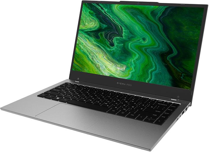 Ноутбук Digma Pro Fortis M Core i5 1334U 16Gb SSD512Gb Intel Iris Xe graphics 14.1" IPS FHD (1920x1080) Windows 11 Pro grey WiFi BT Cam 4000mAh (DN14P5-ADXW04) фото 2