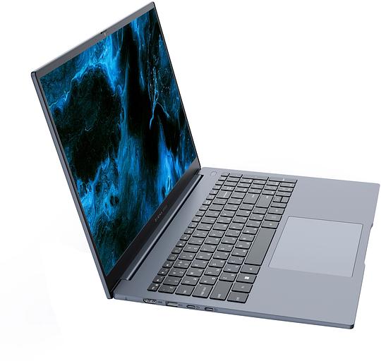 Ноутбук Digma Pro Pactos Ryzen 5 7430U 16Gb SSD512Gb AMD Radeon Graphics 16" IPS WUXGA (1920x1200) Windows 11 Pro dk.grey WiFi BT Cam 5500mAh (DN16R5-ADXW04) фото 2