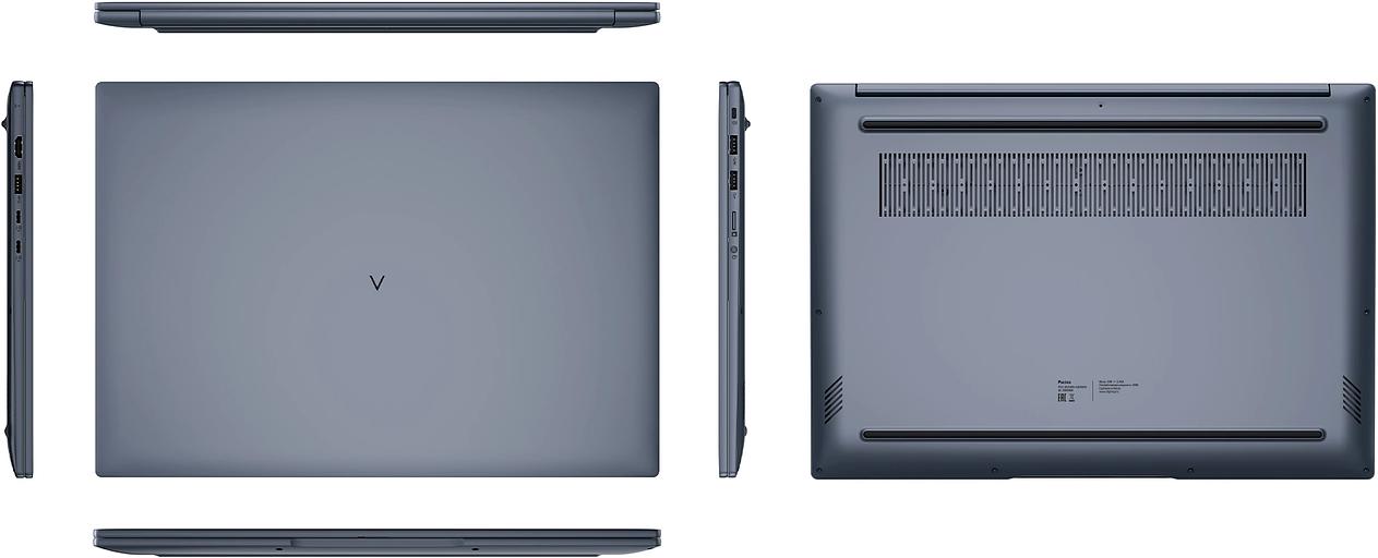 Ноутбук Digma Pro Pactos Ryzen 5 7430U 16Gb SSD512Gb AMD Radeon Graphics 16" IPS WUXGA (1920x1200) Windows 11 Pro dk.grey WiFi BT Cam 5500mAh (DN16R5-ADXW04) фото 7