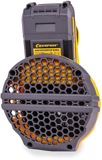 Воздуходувка Champion BB1821 пит.:от аккум. желтый фото 7
